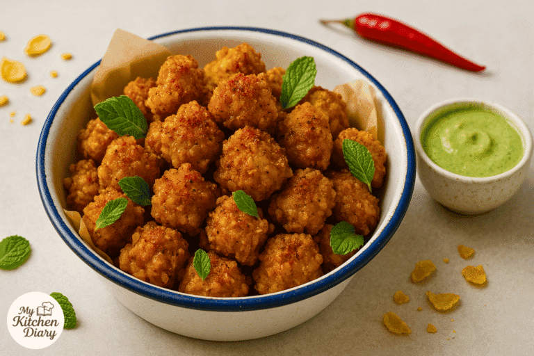 Spicy Chicken Popcorn – Crispy, Fiery, and Addictive!