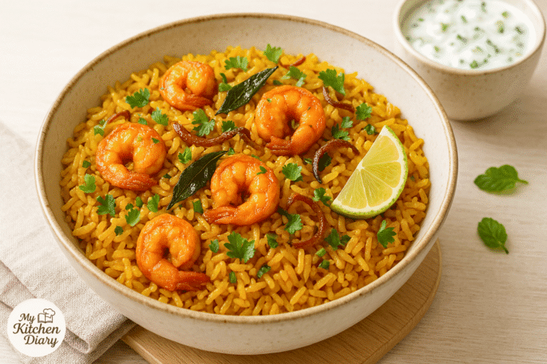 Spicy Prawn Masala Rice