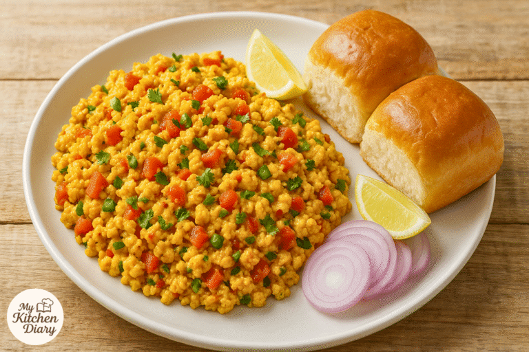 Masala Egg Bhurji – Indian-Style Spicy Scrambled Eggs