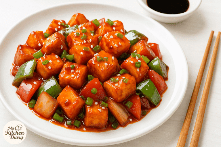 Crispy Chilli Paneer (Dry Style).