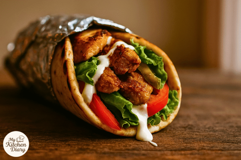Easy Homemade Chicken Shawarma (Crispy, Tender & Packed with Flavor)